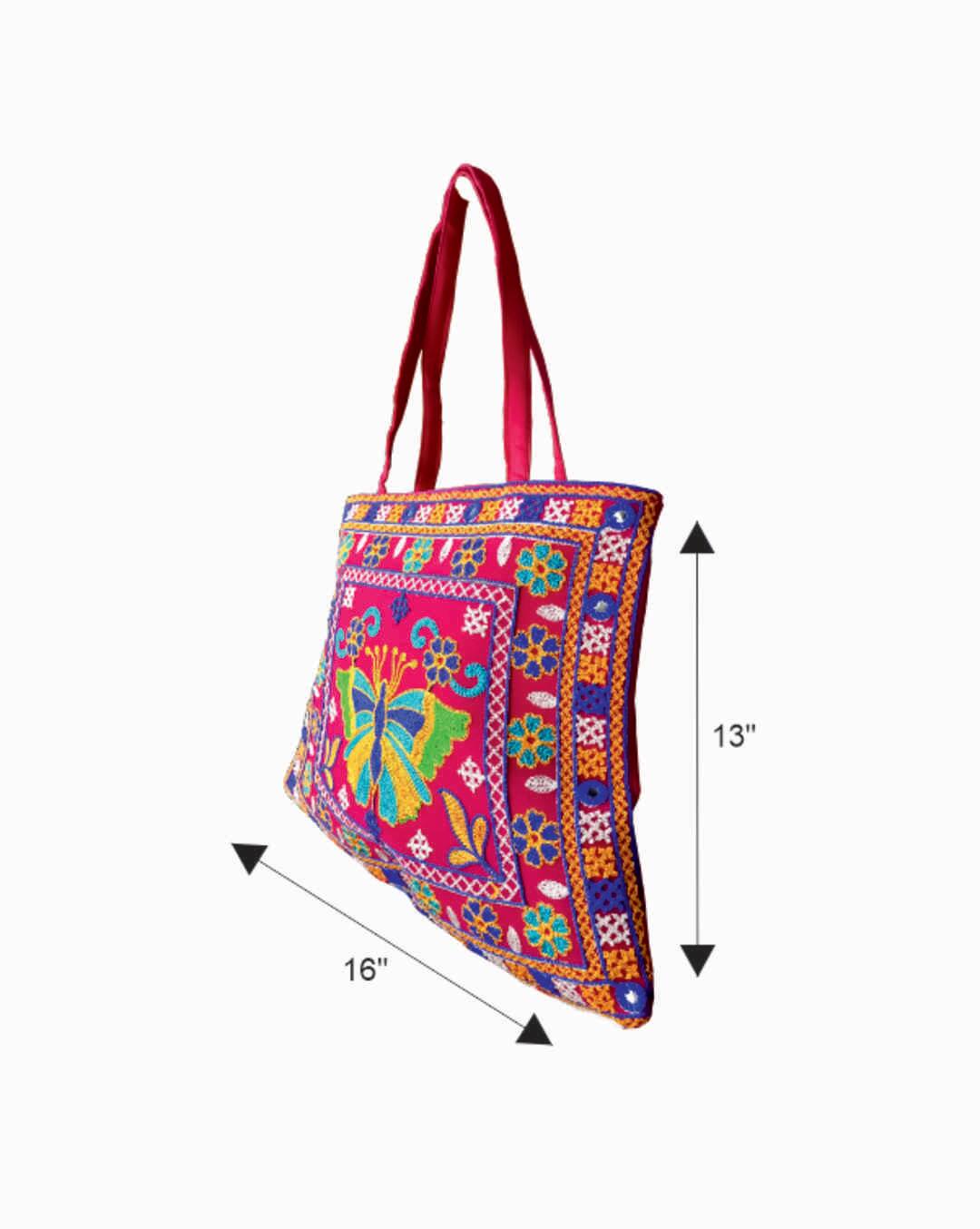 VELITE BAGS Cotton Handbag