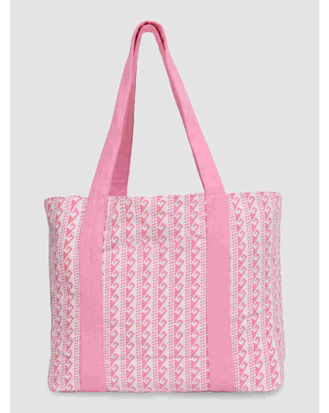 LA STILE Canvas Shoulder Bag