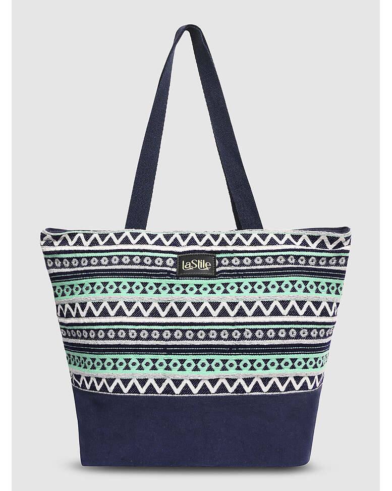 LA STILE Cotton Shoulder Bag