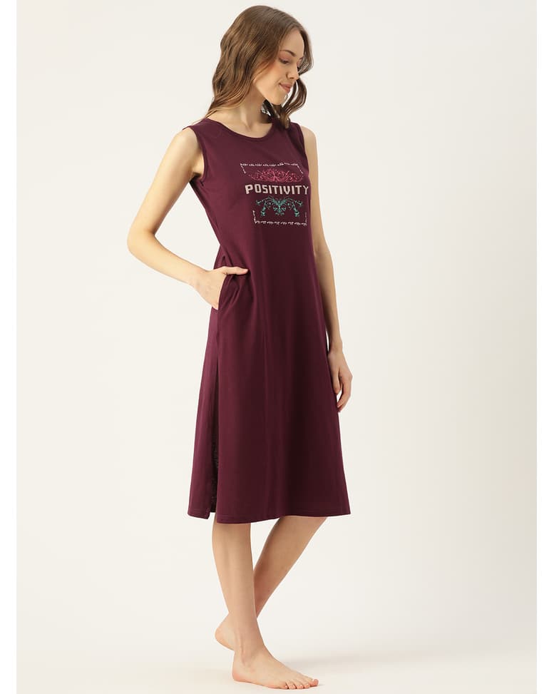 Cotton Medium Nightshirt view 14