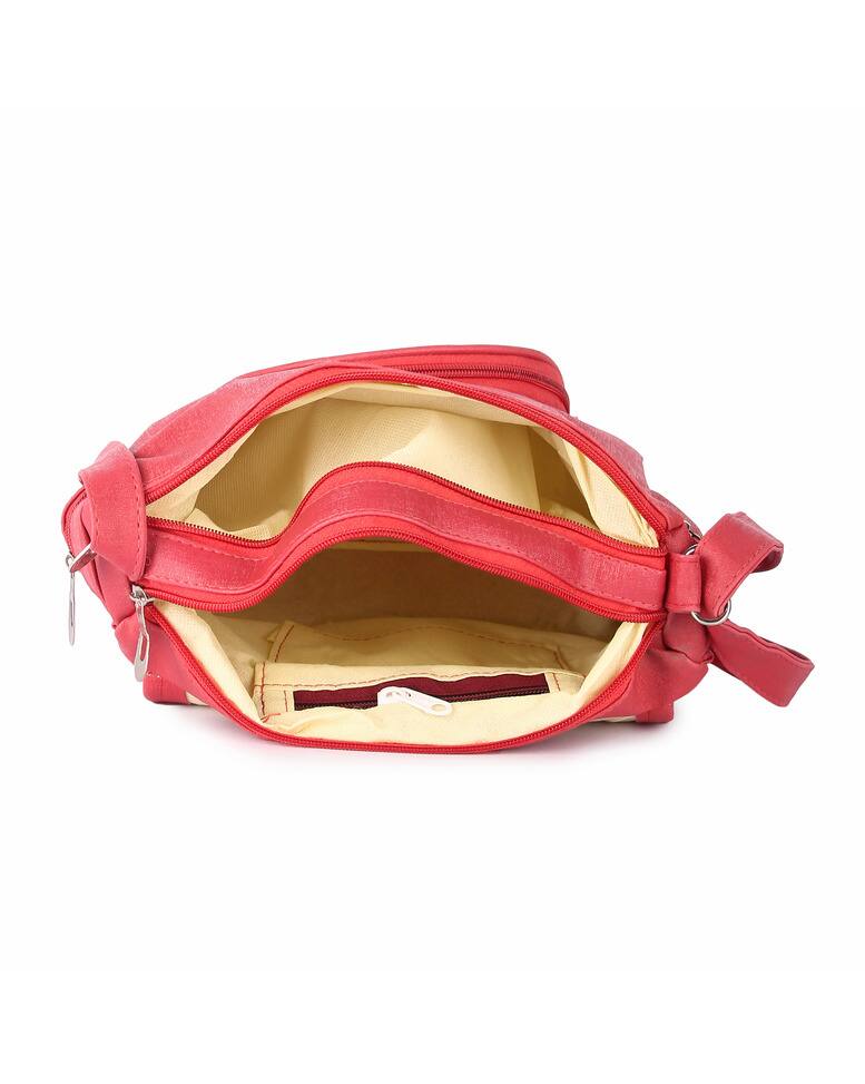 LEATHER RETAIL Polyurethane (PU) Sling Bag