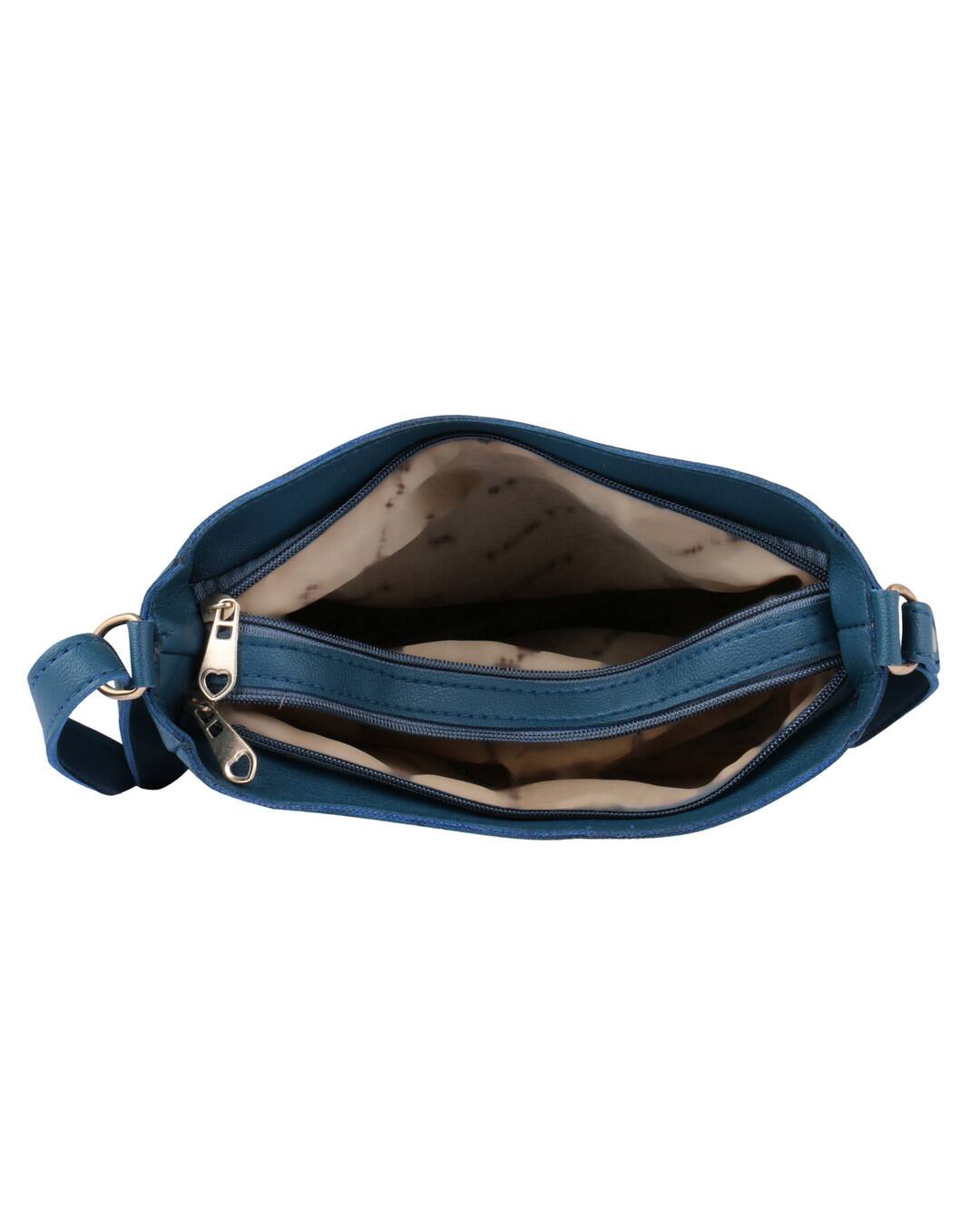 RITUPAL COLLECTION Polyurethane Solid Sling Bag