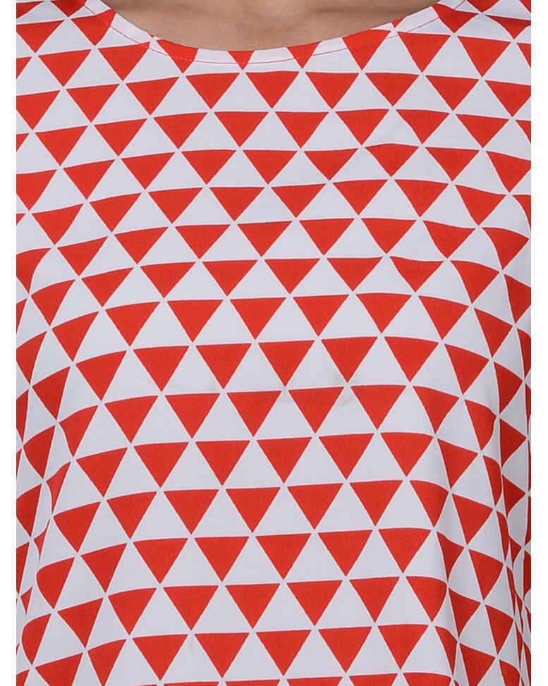 Polyester All over print Top view 14