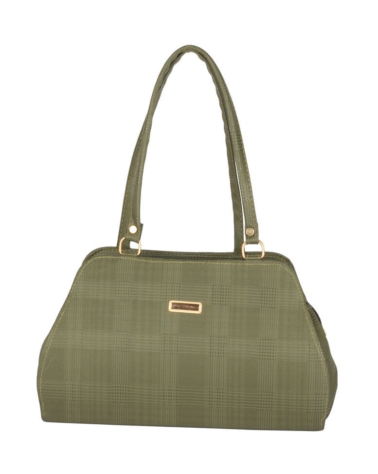 LA STILE Polyurethane (PU) Handbag