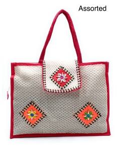 SNT NATIONAL Jute Handbag