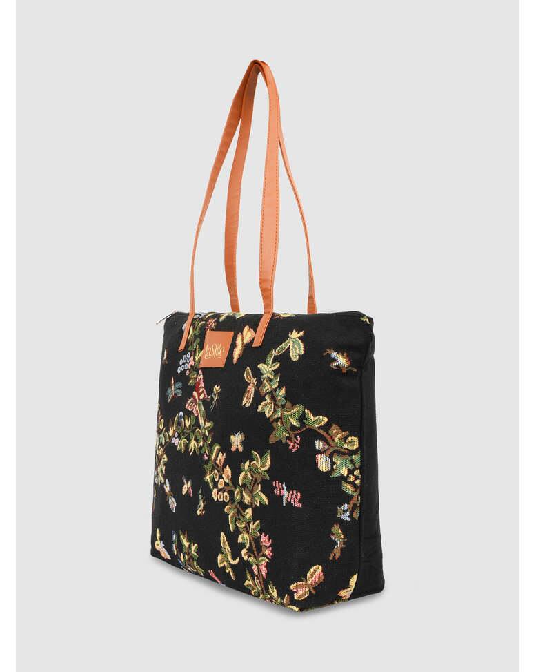 LA STILE Canvas Shoulder Bag