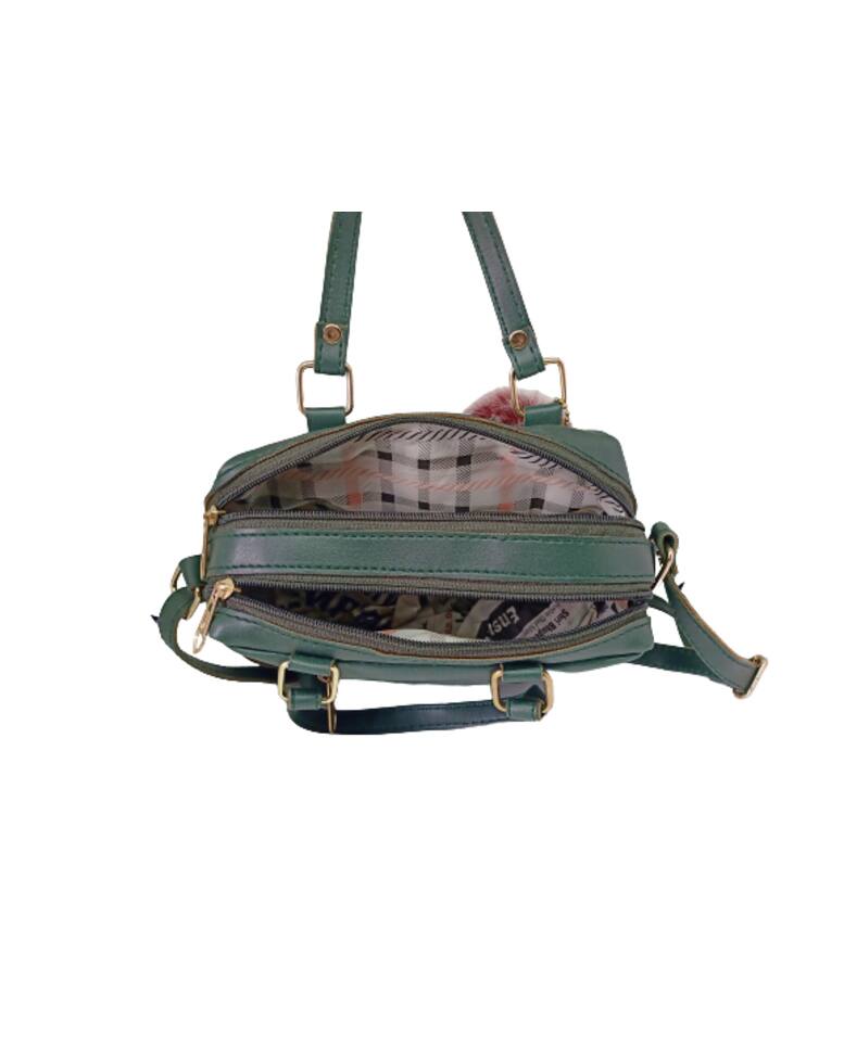 BAGANIC Polyurethane (PU) Sling Bag