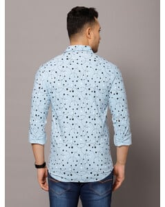 Cotton stretch Printed Casual Shirts view 6