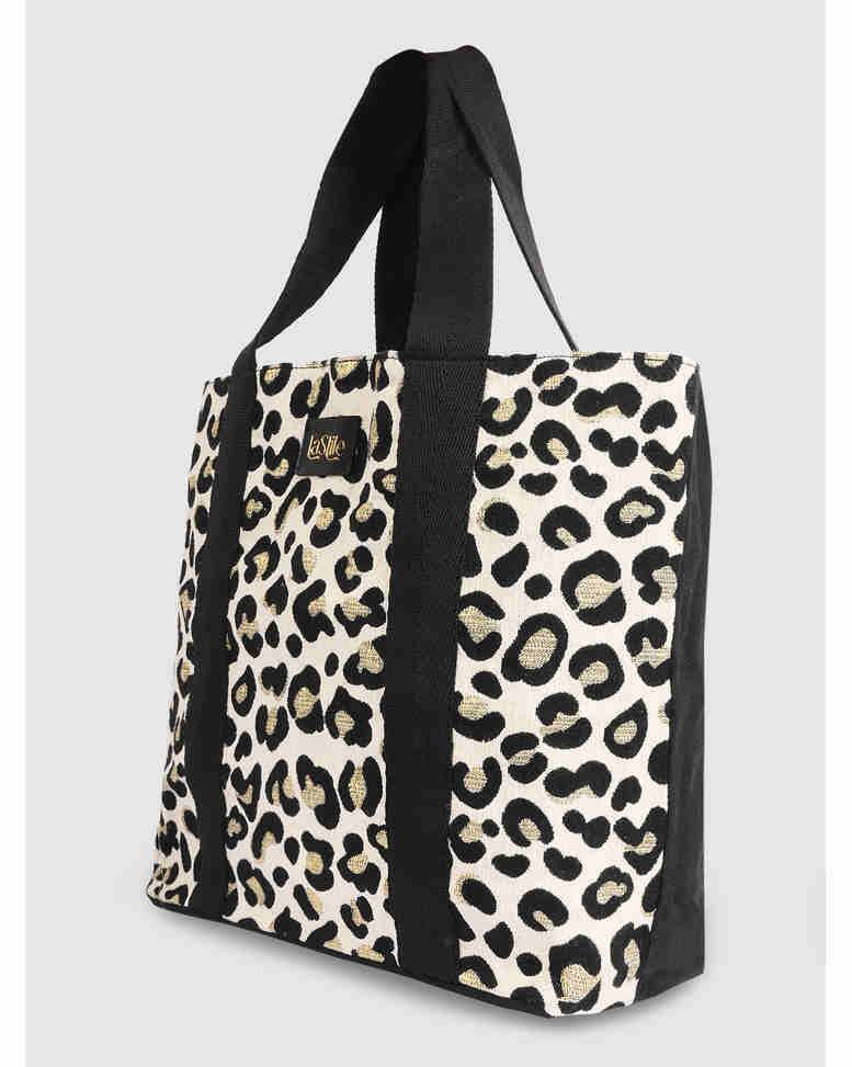 LA STILE Canvas Handbag