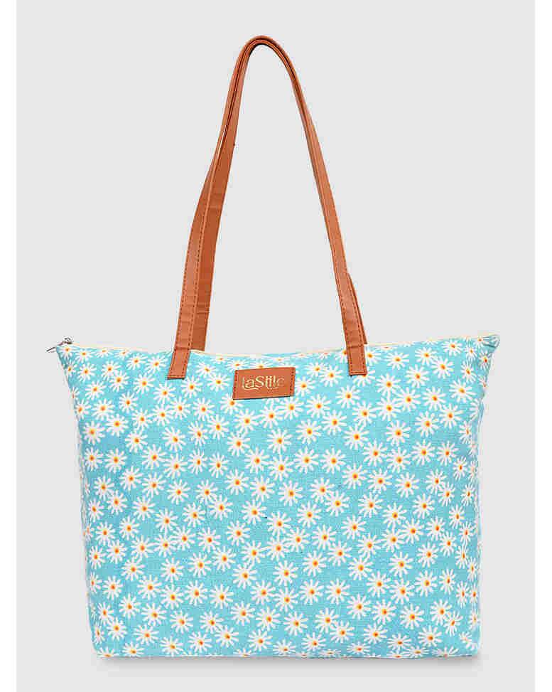 LA STILE Canvas Shoulder Bag