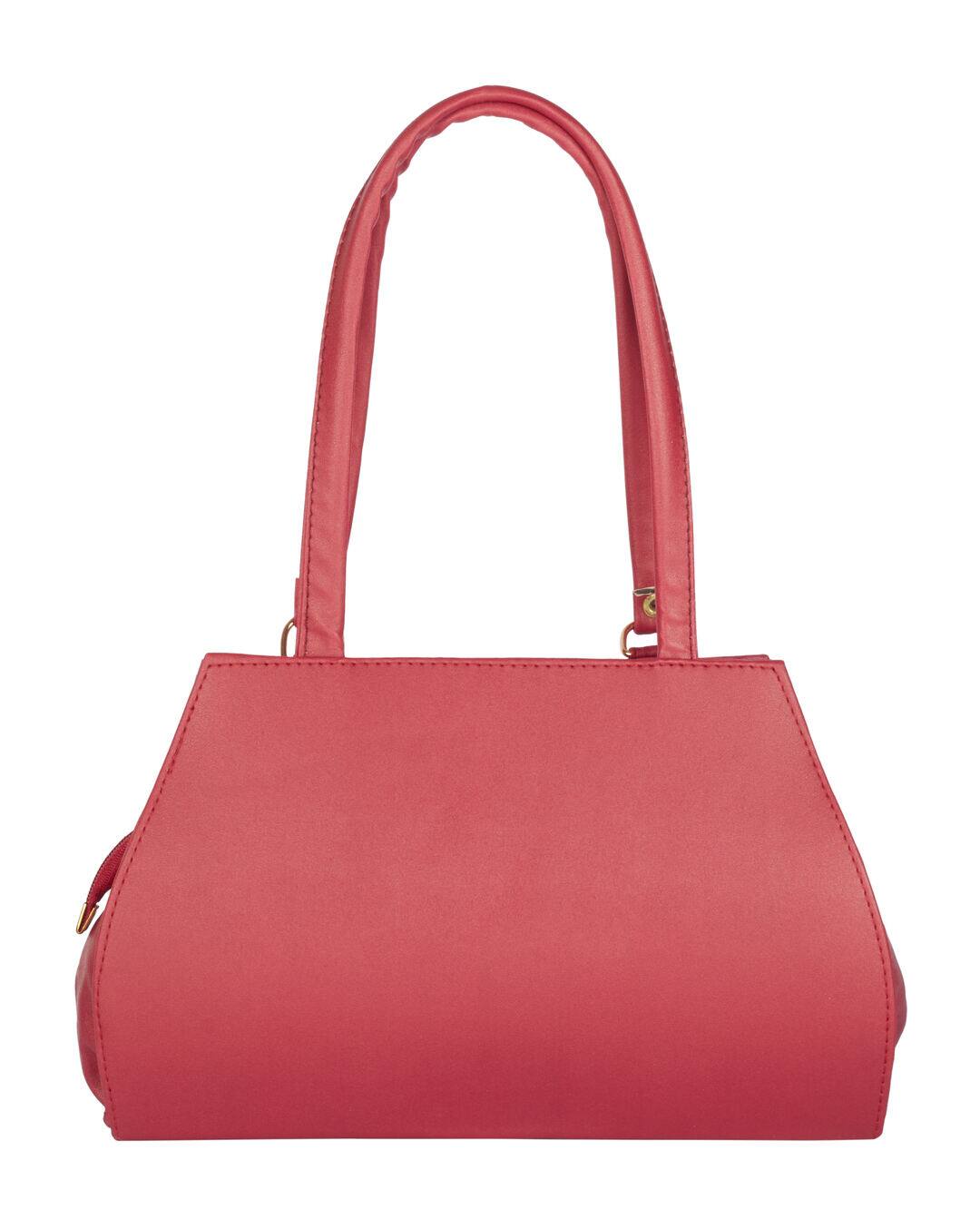 LA STILE Polyurethane (PU) Handbag
