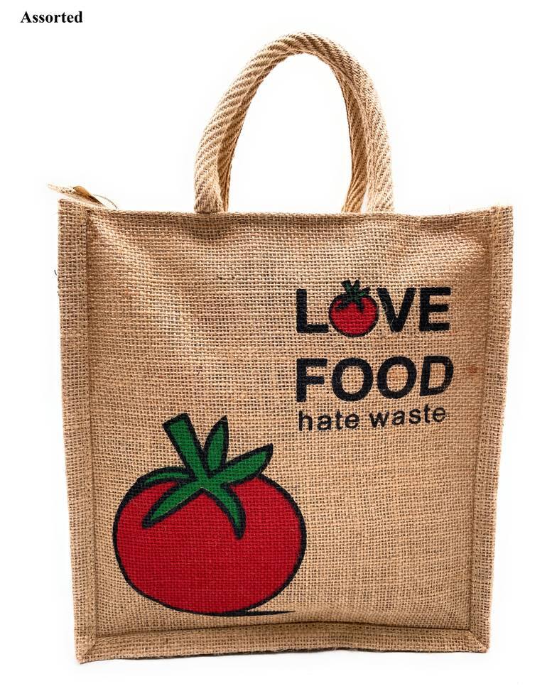 SNT NATIONAL Jute Tote Bag