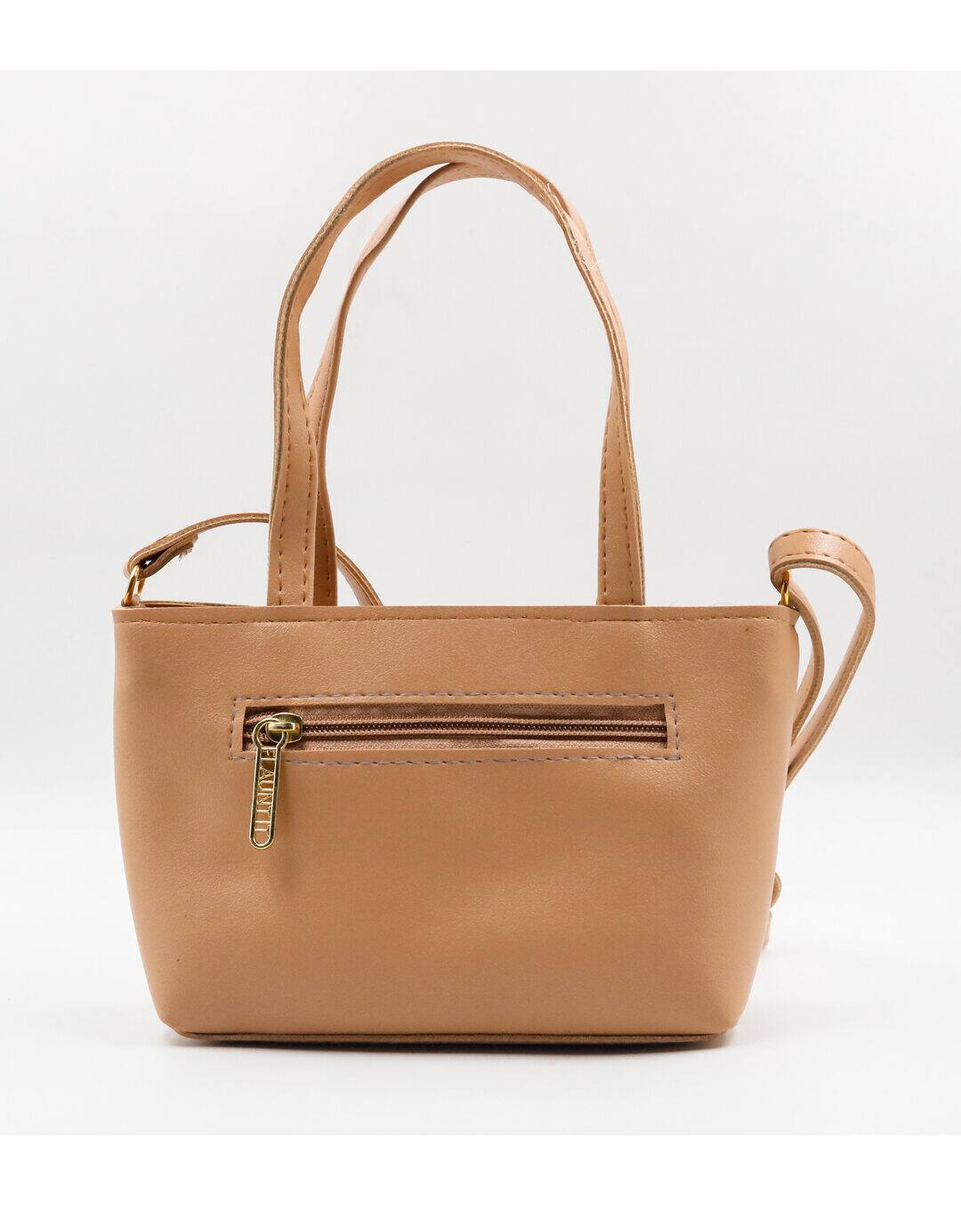 FASHNO Polyurethane (PU) Handbag