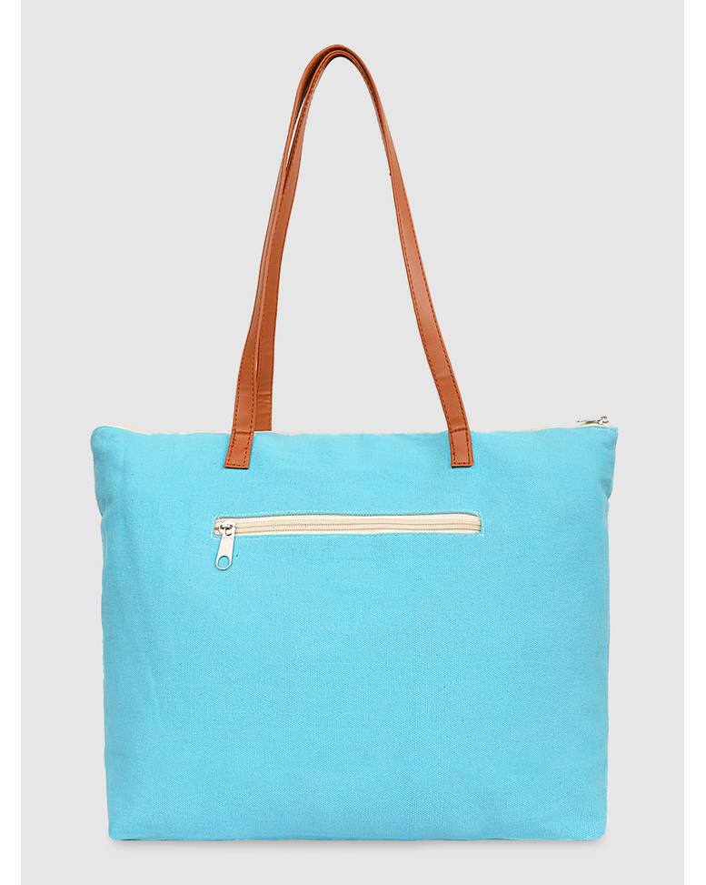 LA STILE Canvas Shoulder Bag