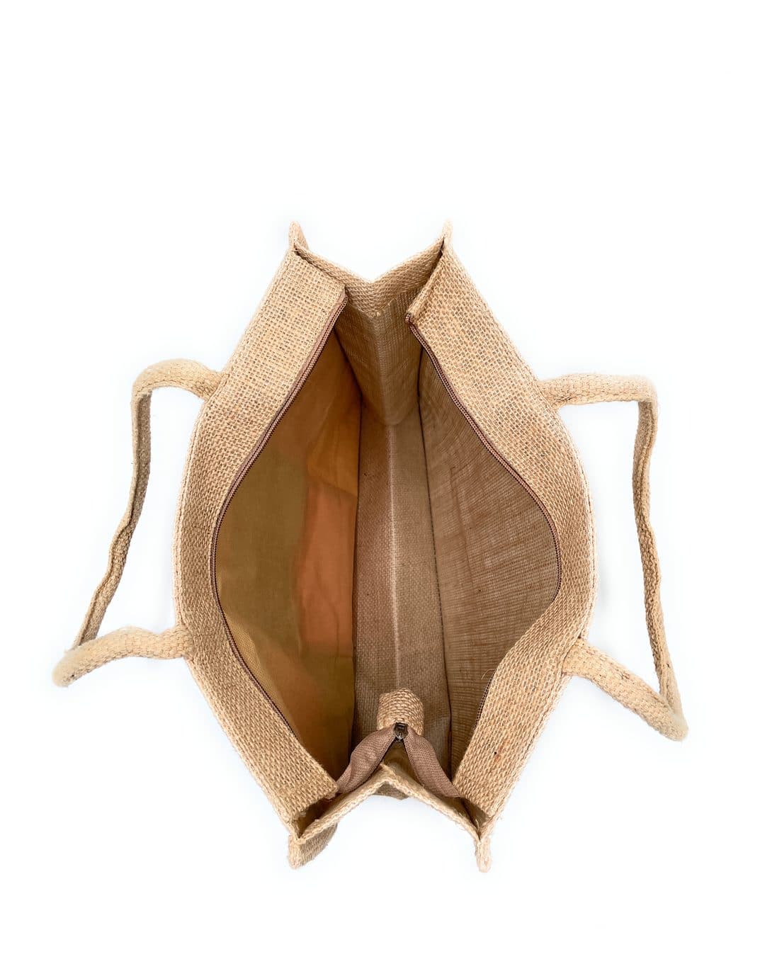 SNT NATIONAL Jute Tote Bag