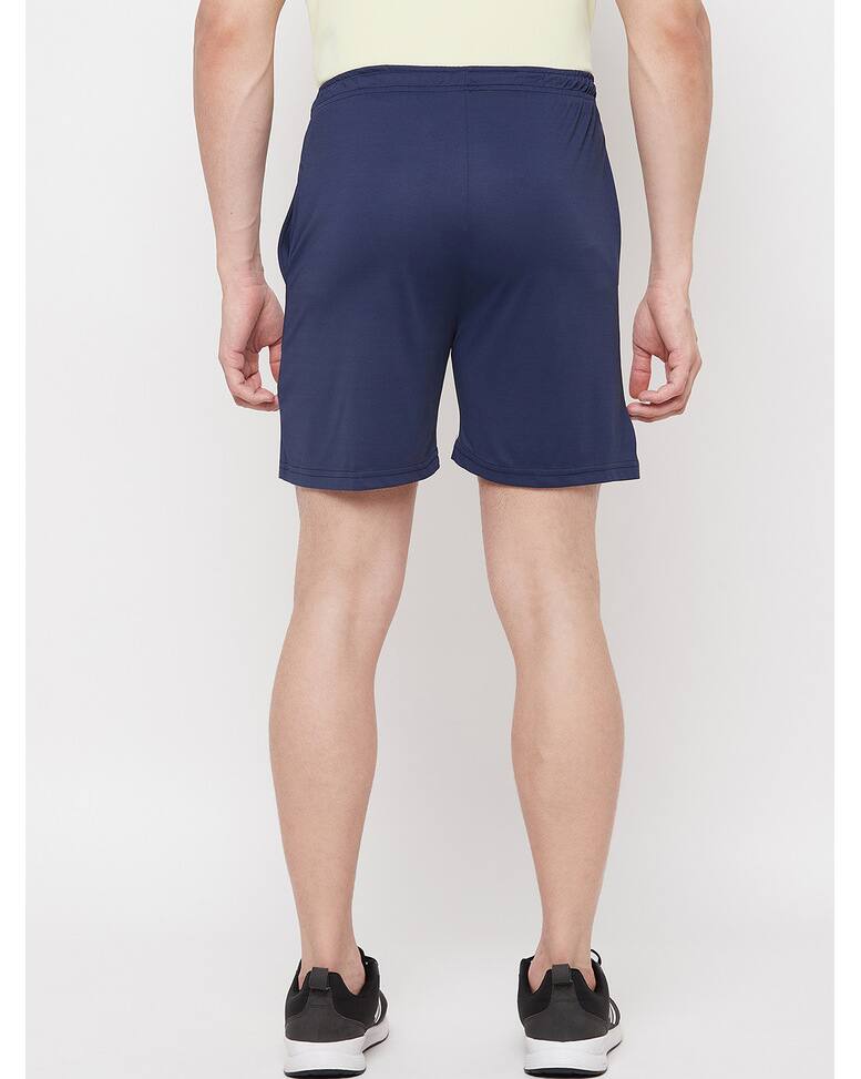 Polyester Solid Shorts view 5