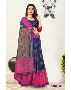 Brasso Printed Regular Saree view 3