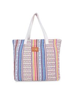 LA STILE Cotton Shoulder Bag