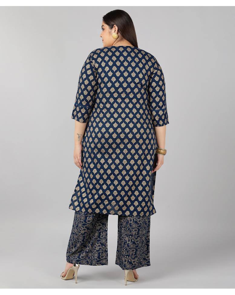 Rayon Printed Palazzo SuitSet view 2