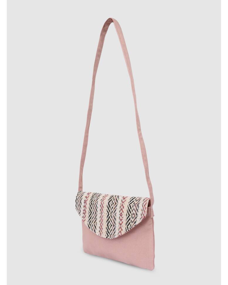 LA STILE Canvas Sling Bag