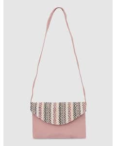 LA STILE Canvas Sling Bag