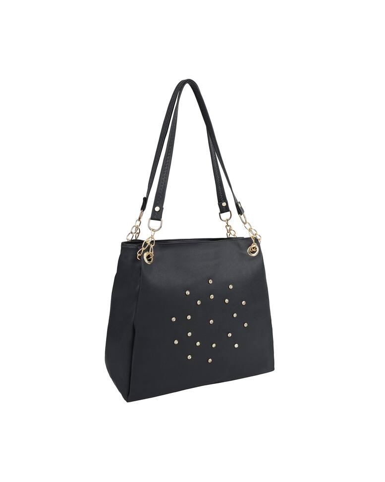 LA STILE Polyurethane (PU) Handbag