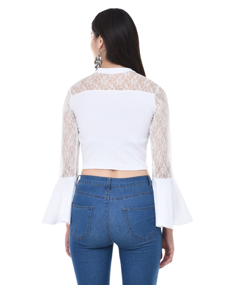 Blended Lace Top view 11