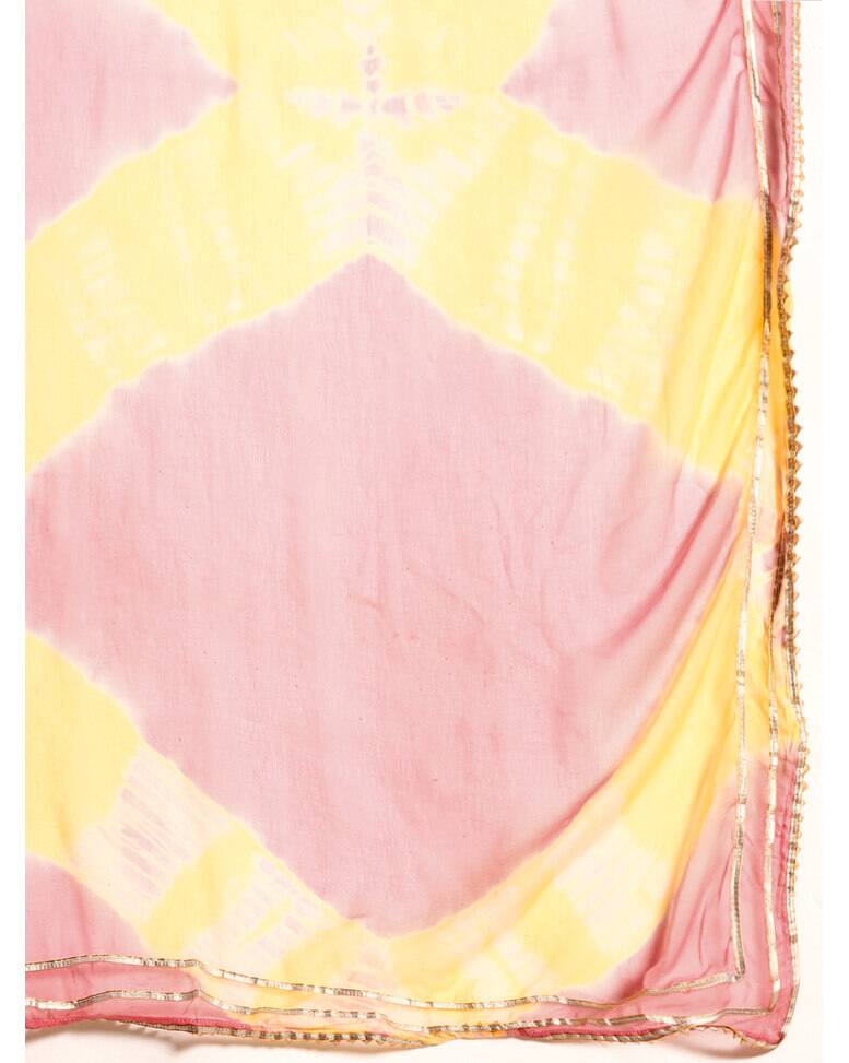 Cotton Mix Printed Ethnic Pants SuitSet view 7