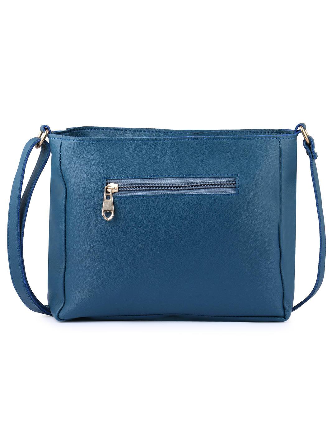 RITUPAL COLLECTION Polyurethane Solid Sling Bag