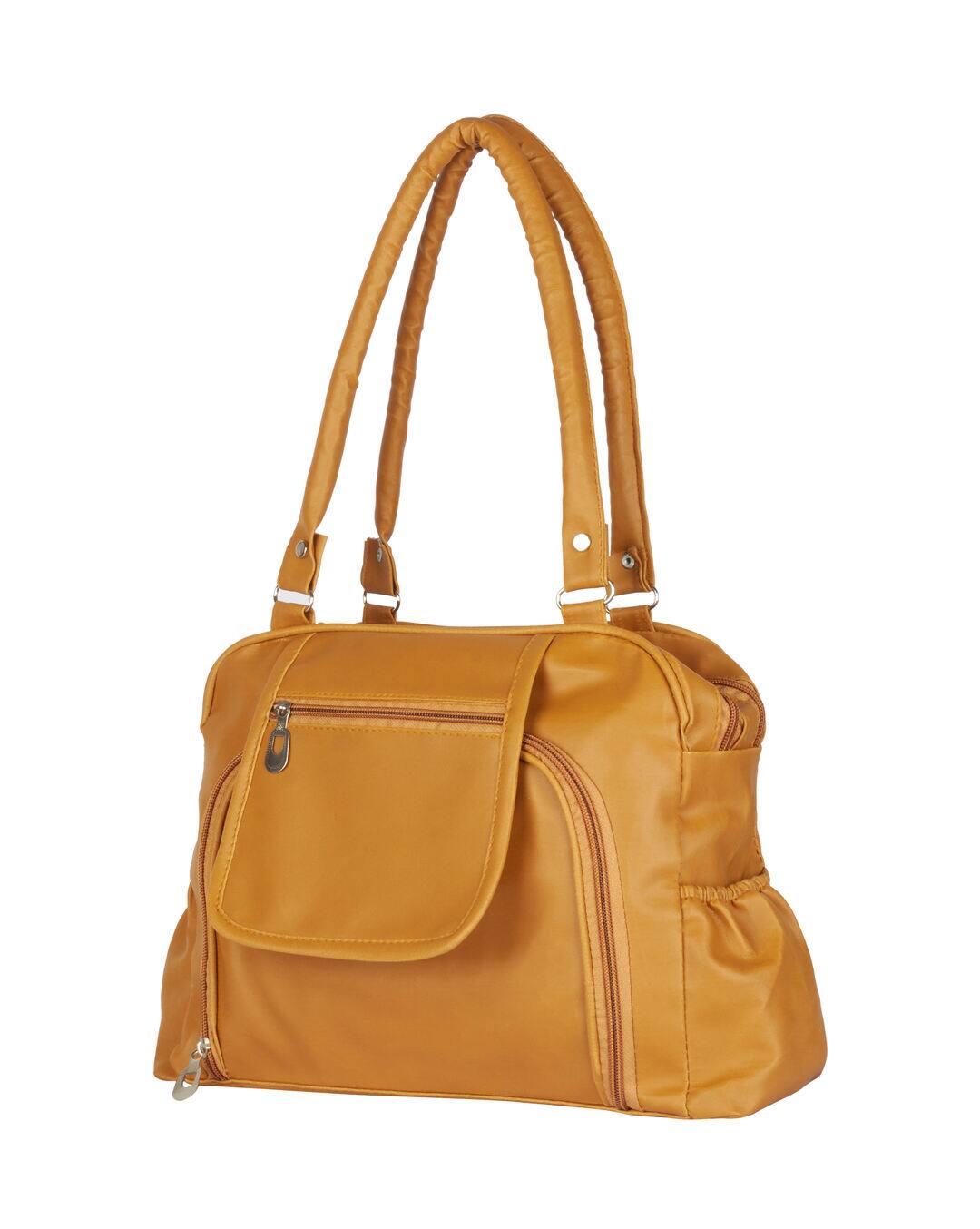LA STILE Polyurethane (PU) Handbag