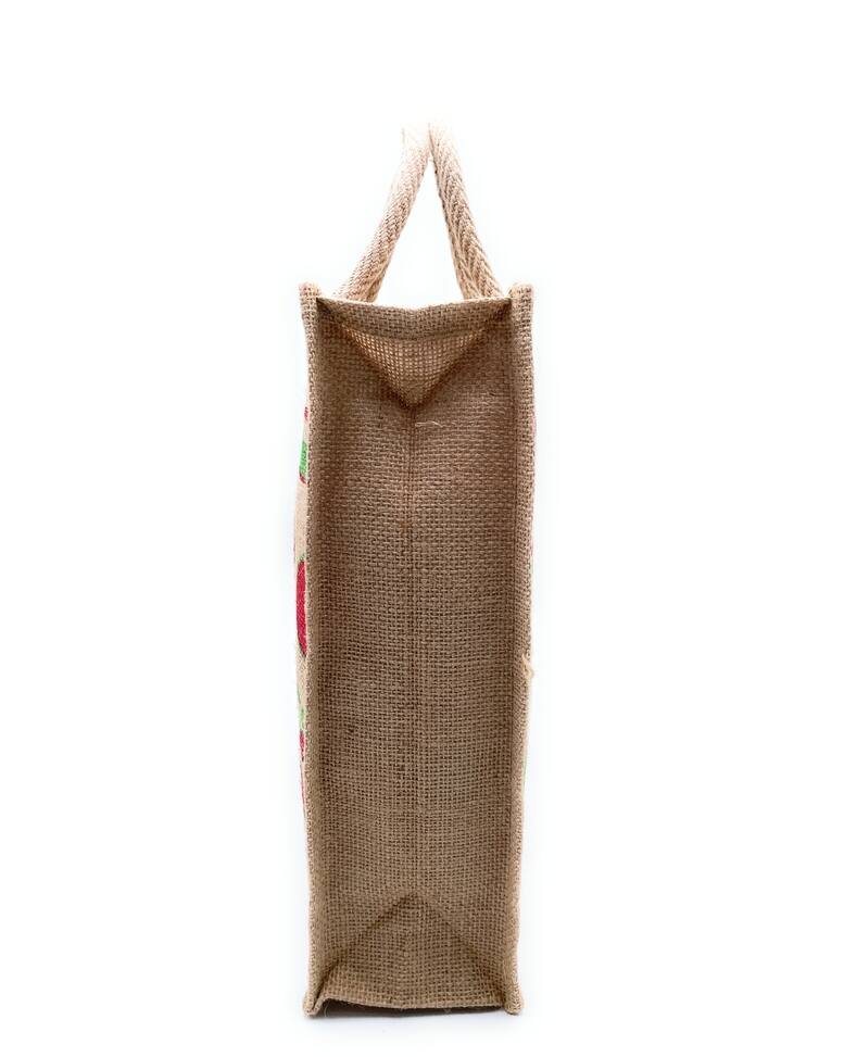 SNT NATIONAL Jute Tote Bag