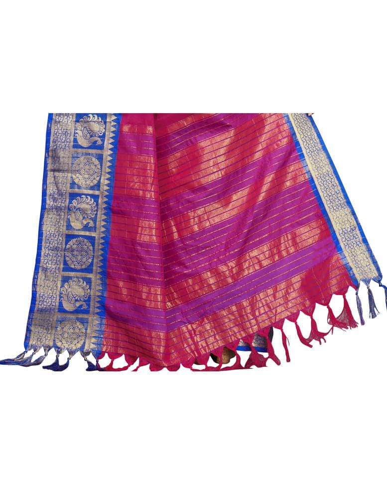 Cotton Embellished Regular Saree view 14