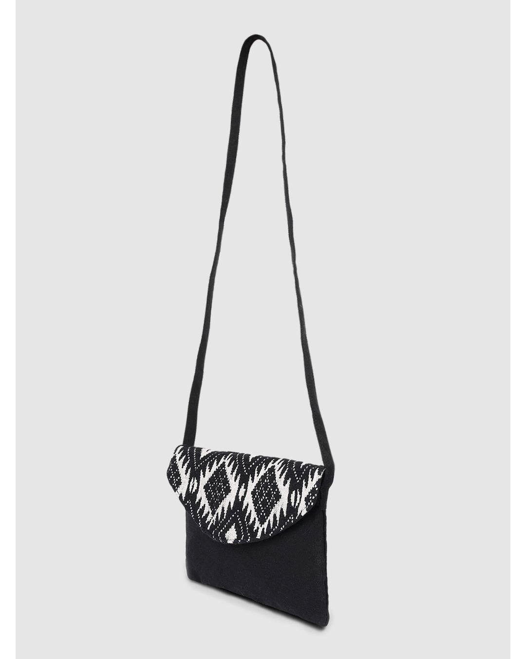 LA STILE Canvas Sling Bag