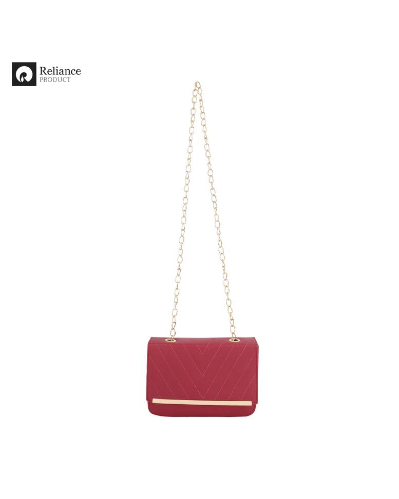 LA STILE Polyurethane PU Sling bag