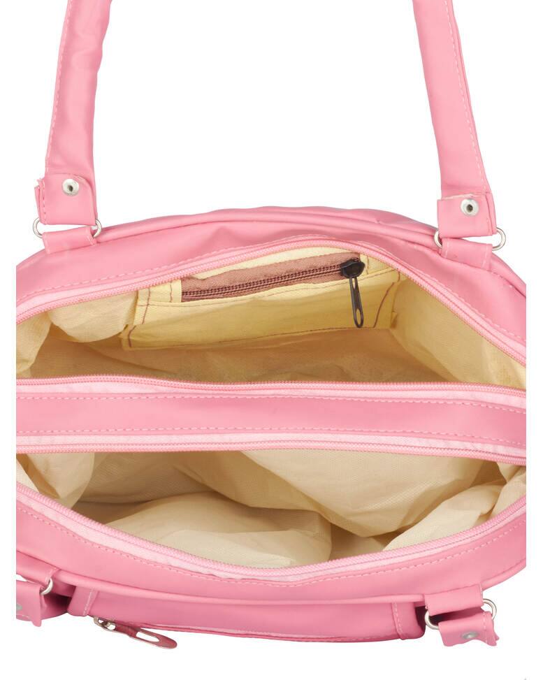 LA STILE Polyurethane (PU) Handbag
