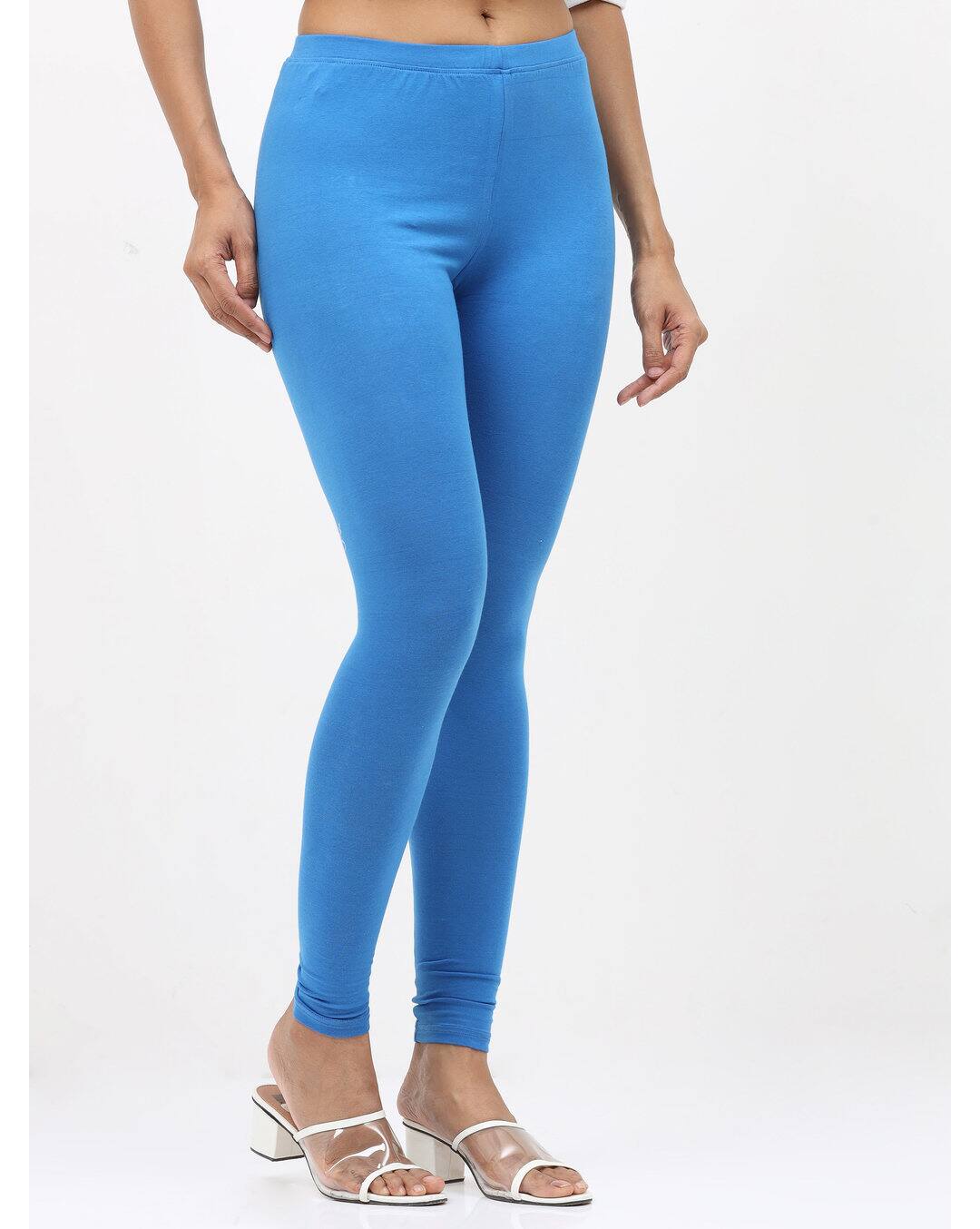 Cotton Solid Chudidhar Leggings view 7