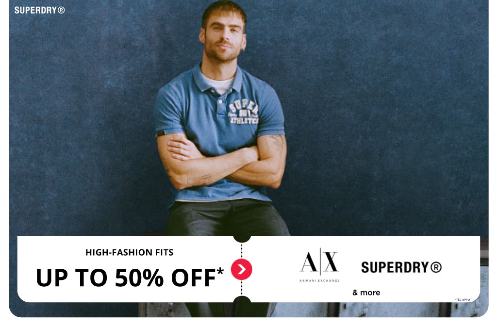 AJIO on X: Get 50-90% off on the world's leading fashion brands