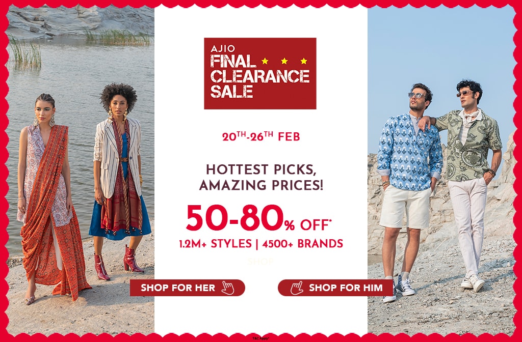 Ajio Clearance Sale