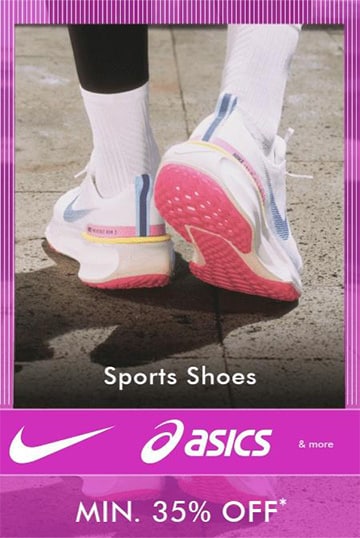 Flat 35% Off on Sports Shoes