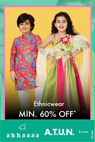 60% OFF on Kids Ethnic Wear