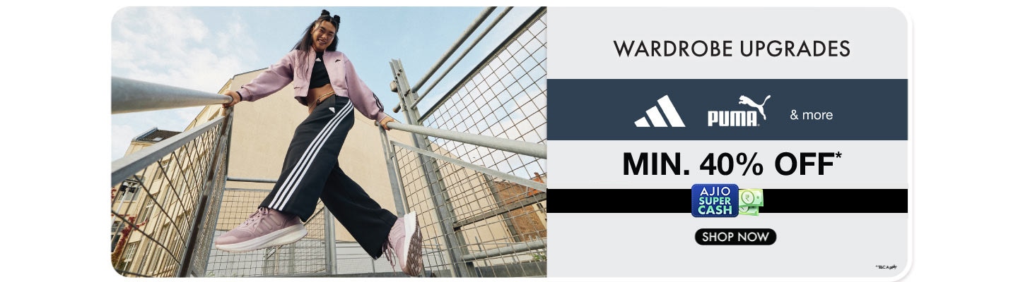"Upgrade Your Wardrobe: Adidas, Puma & More – Min 40% Off  Tag Apparel"