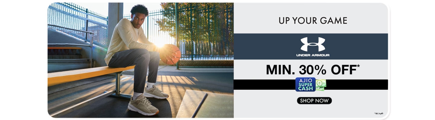 Up your Game with Under Armour. Min. 30% off