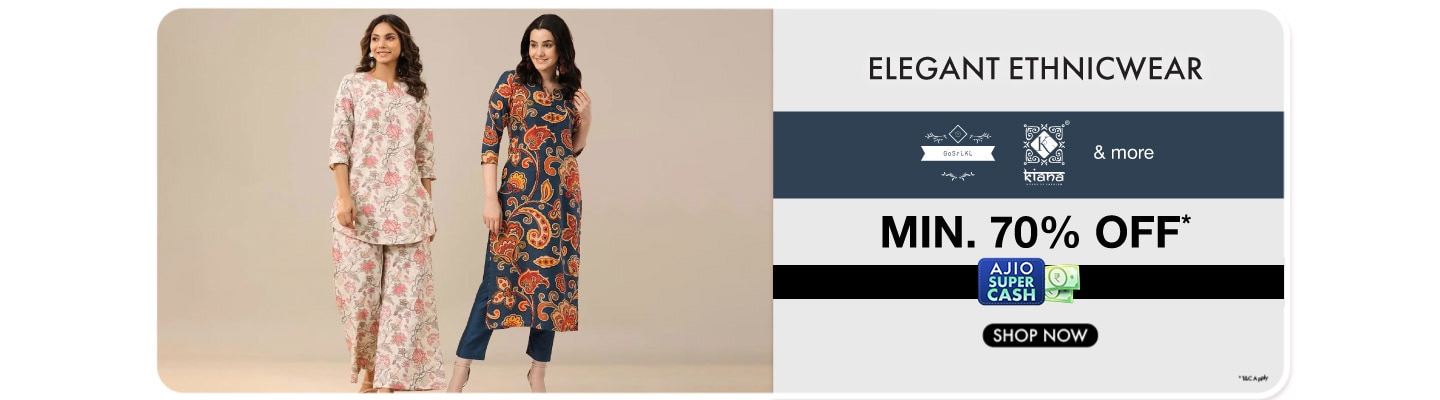 Ethnicwear Min 70% Gosrika, Kiana house of Fashion & more