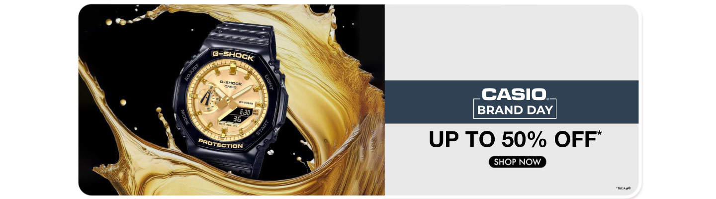 Brand Day - Casio  Upto 50%