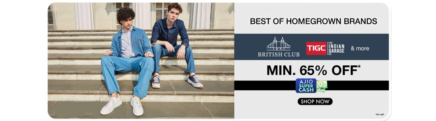 Best of Homegrown Brands TIGC British Club & more Min 65%