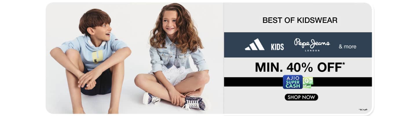 "	Best of Kidswear Pepe Jeans  Adidas kids and More Min 40"