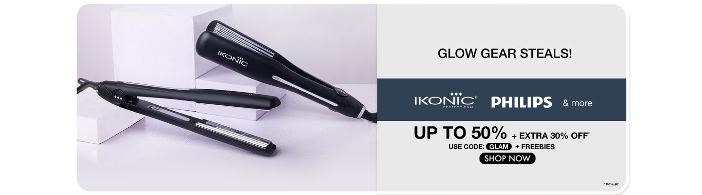Beauty Tech Steals! Philips, Ikonic Professional & More – Up to 50% Off + Extra 30% | Code: Glam + Freebies