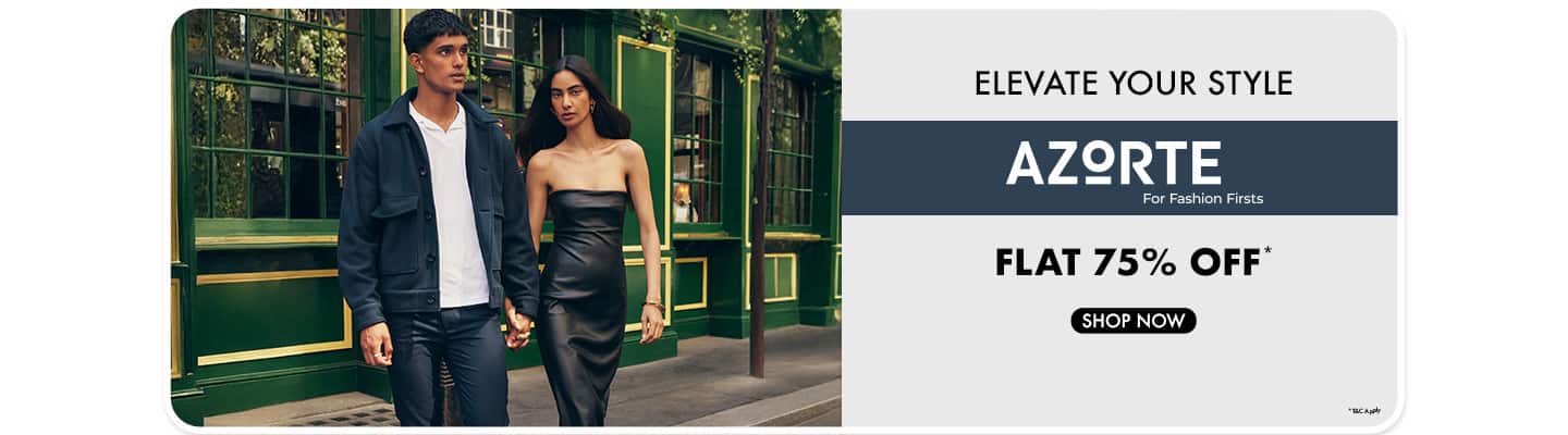 Azorte Elevate your Style- Flat 75% off