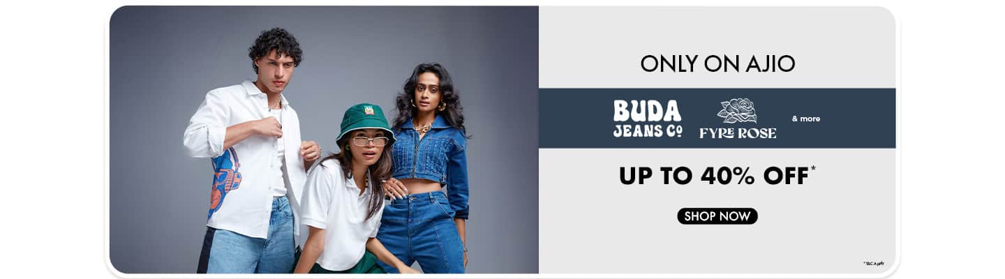 Best of Exclusive Brand Flat 60% off in Buda Jeans , Fyre Rose and more