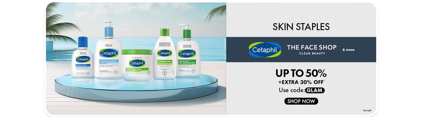 Hydrate, Nourish, Glow! – Cetaphil, The Face Shop & More Up to 50% Off + Extra 30% Code: GLAM